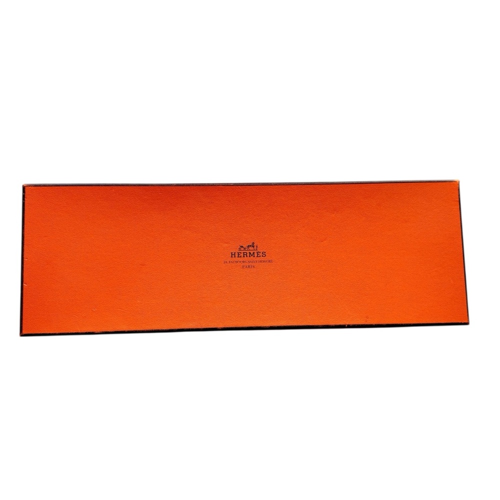 Hermes Orange Men's Tie Box